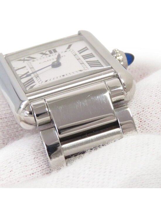 Cartier Tank Mast SM Watch Silver Dial Quartz main image 5